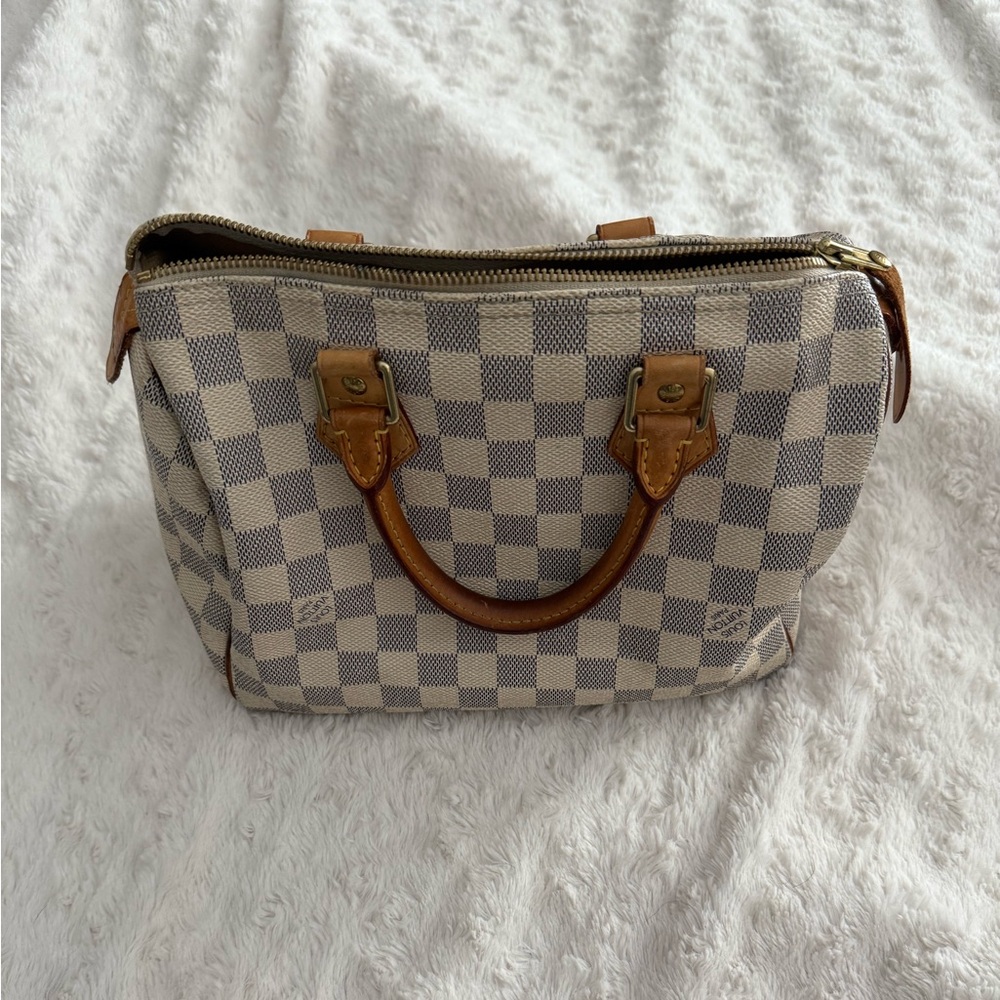 Louis Vuitton Speedy 25 in Damier azur